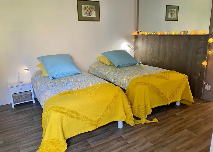 Maison et jardin 2chambres 2salles de bain